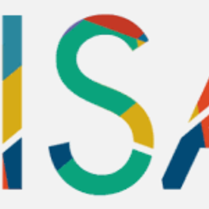 pisa written in colourful letters