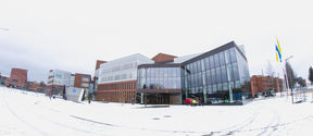 Aalto University School of Business in the WInter 2018. Photo: Aalto University / Mikko Raskinen