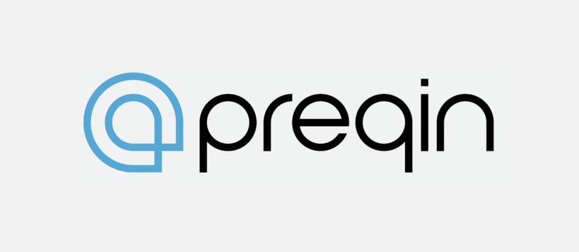 circular logo followed by the word preen written in black font